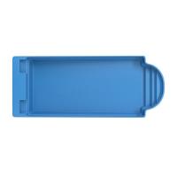 Композитный бассейн Океаник (10,7 м x 4 м x 1-1,65 м)