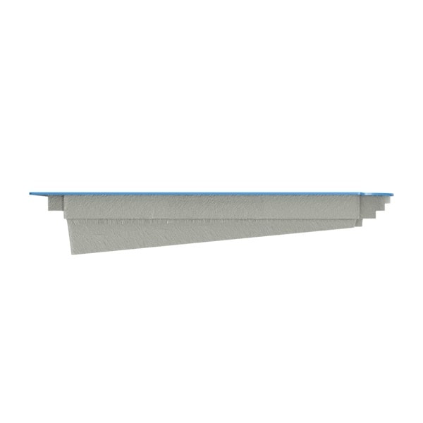 Композитный бассейн Океаник (10,7 м x 4 м x 1-1,65 м)