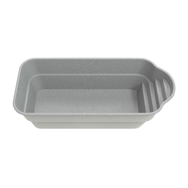 Композитный бассейн Релакс (7,5 м x 3,5 м x 1-1,62 м)